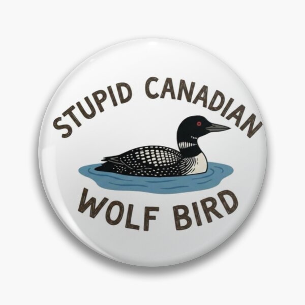 Item preview, heated rivalry- stupid Canadian wolf bird  designed and sold by wishingrain.