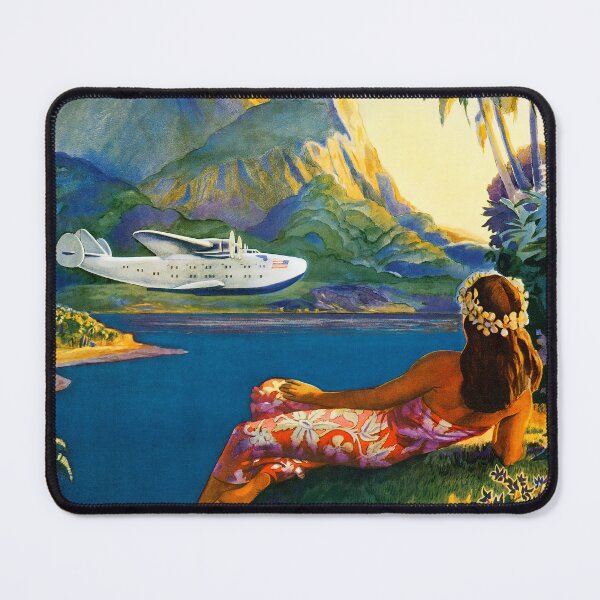 Item preview, South Sea Isles - Vintage Restored Travel Posters designed and sold by -Koleidescope.