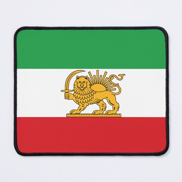 Item preview, Iranian Lion and Sun Flag designed and sold by wickedcartoons.