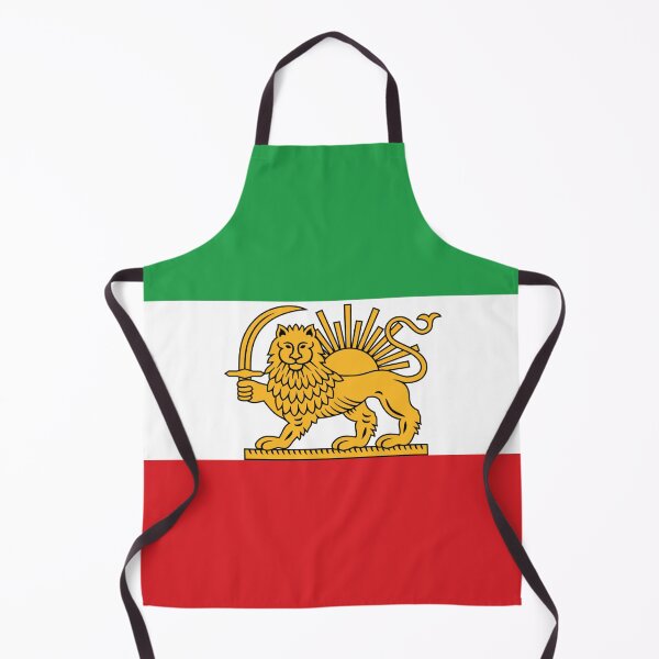 Item preview, Iranian Lion and Sun Flag designed and sold by wickedcartoons.