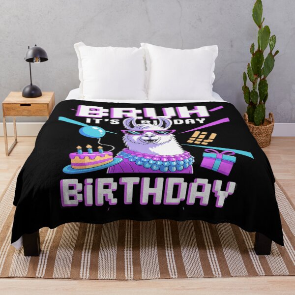 Item preview, Bruh Its My Birthday Llama Pinata Boy Girl Family Party Bday 3 designed and sold by AquaKiev.
