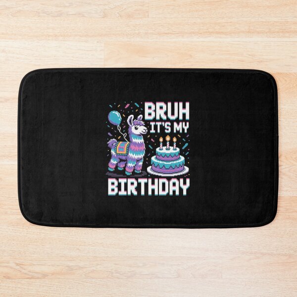 Item preview, Bruh Its My Birthday Llama Pinata Boy Girl Family Party Bday 9 designed and sold by AquaKiev.
