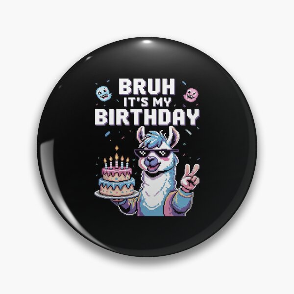 Item preview, Bruh Its My Birthday Llama Pinata Boy Girl Family Party Bday 11 designed and sold by AquaKiev.