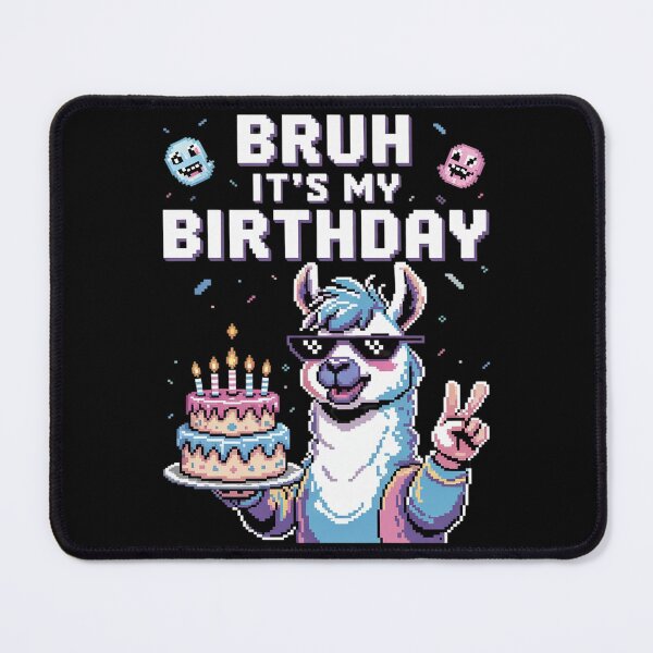 Item preview, Bruh Its My Birthday Llama Pinata Boy Girl Family Party Bday 11 designed and sold by AquaKiev.