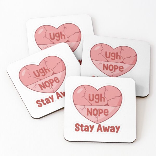 Item preview, Relatable Sarcastic Quote Heart Illustration for Teens designed and sold by ZyVoAli.