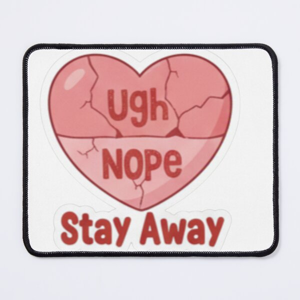 Item preview, Relatable Sarcastic Quote Heart Illustration for Teens designed and sold by ZyVoAli.