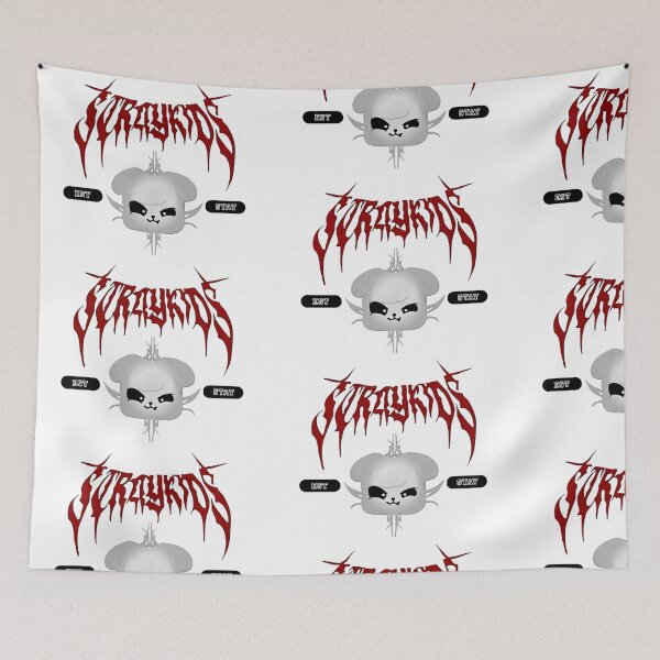 Item preview, PuppyM Evil SKZOO, dominATE World tour Stray Kids (red logo), designed and sold by BokieMD.