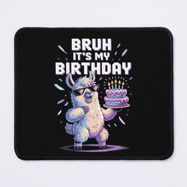 Item preview, Bruh Its My Birthday Llama Pinata Boy Girl Family Party Bday 12 designed and sold by MarryIsMonth.