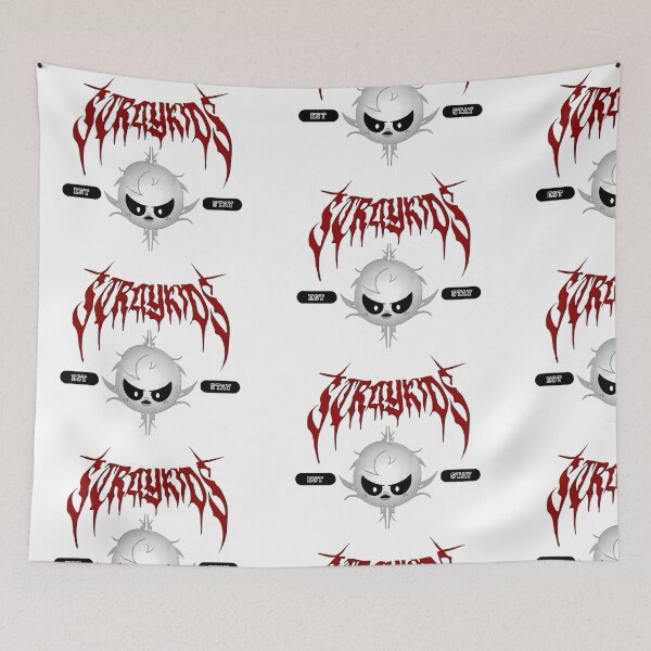 Item preview, Bbokari Evil SKZOO, dominATE World tour Stray Kids (red logo), designed and sold by BokieMD.