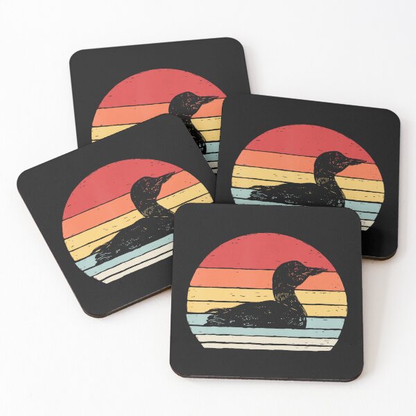 Item preview, Catch Some Rays Vintage Retro Common Loon Diver designed and sold by tulinorampyc.