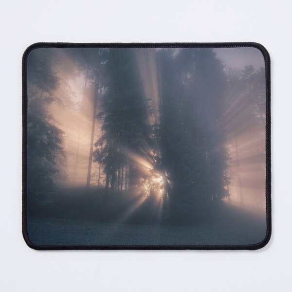 Item preview, Light rays in the cloud forest – Mystical nature photography designed and sold by Mauswohn.