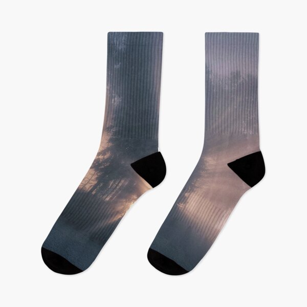 Item preview, Light rays in the cloud forest – Mystical nature photography designed and sold by Mauswohn.