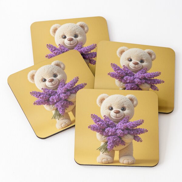 Item preview, Lilac Hug Teddy designed and sold by PixelVibe782.