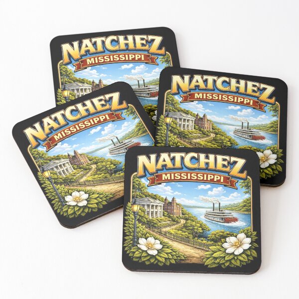 Item preview, Natchez Mississippi - River Town designed and sold by Myra365Art.