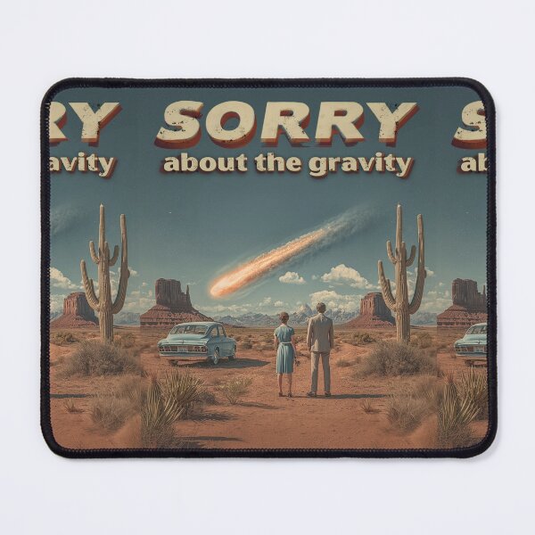 Item preview, Comet collision course illustration designed and sold by AHumanInTheLoop.