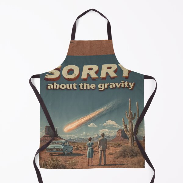 Item preview, Comet collision course illustration designed and sold by AHumanInTheLoop.