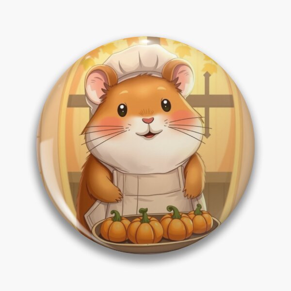 Item preview, Pumpkin Harvest Hamster – Cute Autumn Kawaii Animal Shirt designed and sold by ArmaanArts.