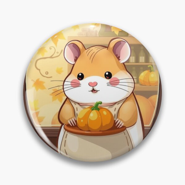 Item preview, Adorable Pumpkin Hamster – Cozy Fall Harvest Cute T-Shirt designed and sold by ArmaanArts.