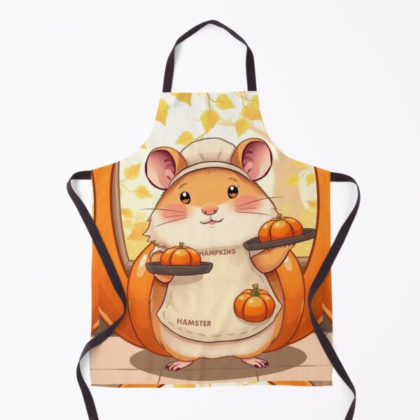 Item preview, Cute Hamster with Pumpkins – Warm Autumn Cozy T-Shirt designed and sold by ArmaanArts.