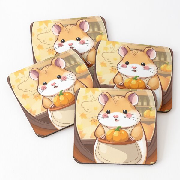 Item preview, Adorable Pumpkin Hamster – Cozy Fall Harvest Cute T-Shirt designed and sold by ArmaanArts.