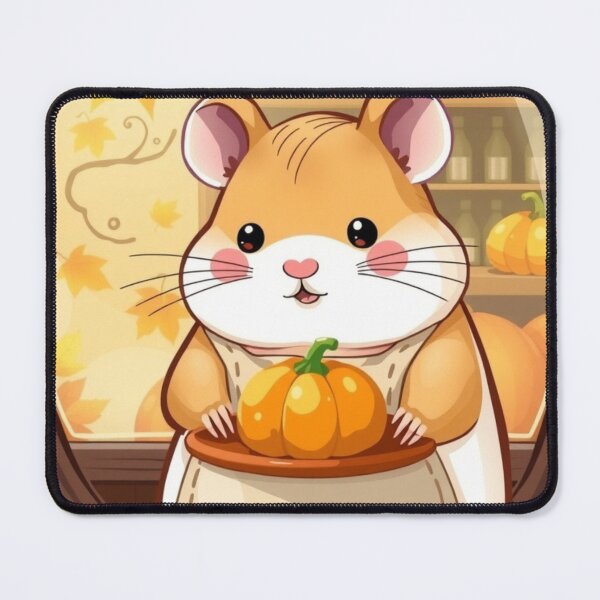 Item preview, Adorable Pumpkin Hamster – Cozy Fall Harvest Cute T-Shirt designed and sold by ArmaanArts.
