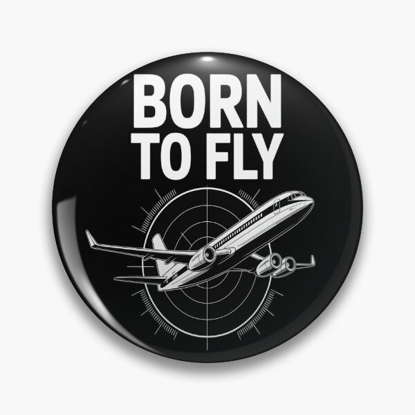 Item preview, Pilot Born To Fly Airplane Aviation Aviator designed and sold by orlodrake.