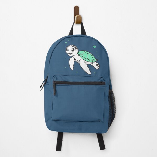 Item preview, Cute Sea Turtle Under The Sea - Desaturated Blue Ocean designed and sold by Beachy.