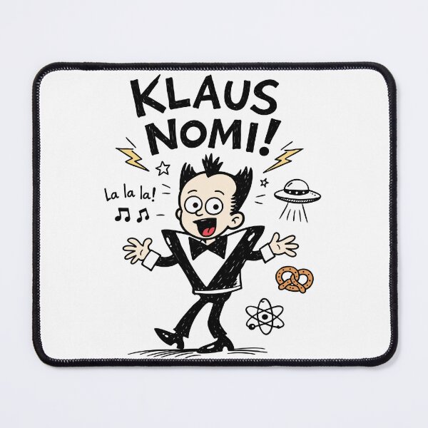 Item preview, Klaus: Cartoon Illustration Inspired by 1980s Avant-Garde New Wave designed and sold by Arte Cartoon From TagTeam Group.