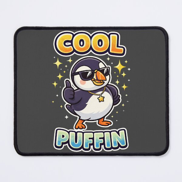 Item preview, Cool Puffin – Cute Sunglasses Puffin Cartoon Design designed and sold by Ramkumar2025.