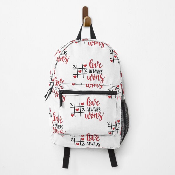 Item preview, Love Always Wins Tic Tac Toe Hearts, Cute Valentines Day Positive Message Graphic designed and sold by NxtGrove.