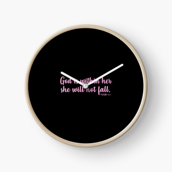 Item preview,  God Is Within Her She Will Not Fall designed and sold by corbrand.