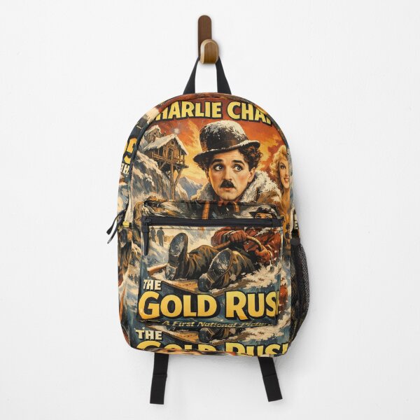 Item preview, Charlie Chaplin The Gold Rush – Vintage Movie Poster Design designed and sold by Mauswohn.
