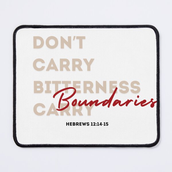 Item preview, Don't Carry Bitterness designed and sold by Divine Mind Designs.
