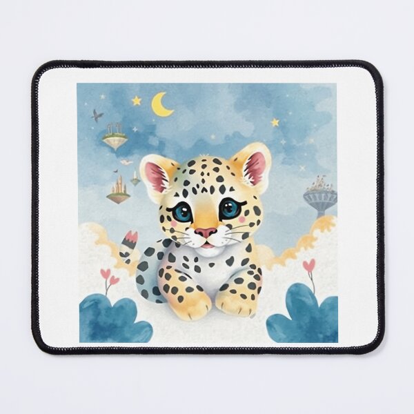 Item preview, Watercolor Clouded Leopard Fantasy designed and sold by sharon1210.