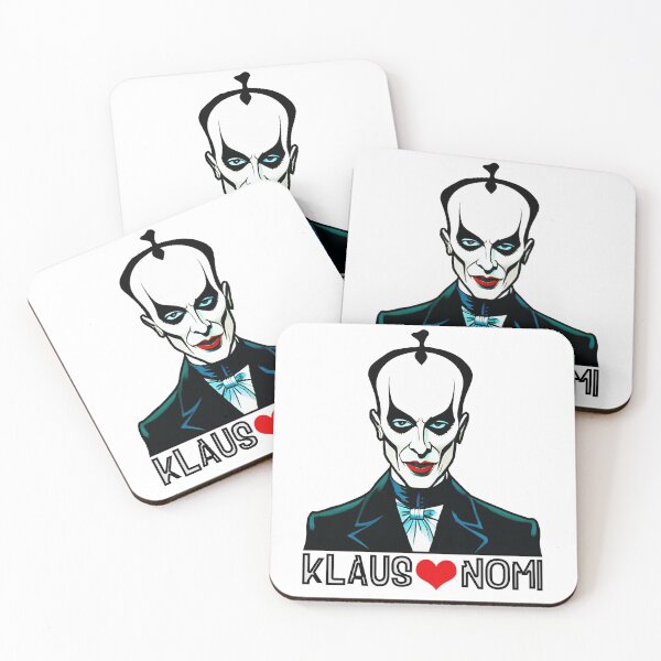 Item preview, New Wave Serenade: Cartoon Portrait of the Legendary Kaus NOMI designed and sold by Arte Cartoon From TagTeam Group.