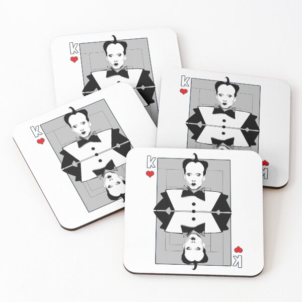Item preview, Klaus Nomi Cards, Heartbeat Monarch: Cartoon Tribute to New Wave Sovereign, Kaus NOMI designed and sold by Arte Cartoon From TagTeam Group.