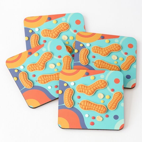 Item preview, Retro 1960s Burnt Peanut Graphic designed and sold by sharon1210.