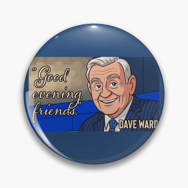 Item preview, Dave Ward, Good Evening, Friends designed and sold by topstorycreative.