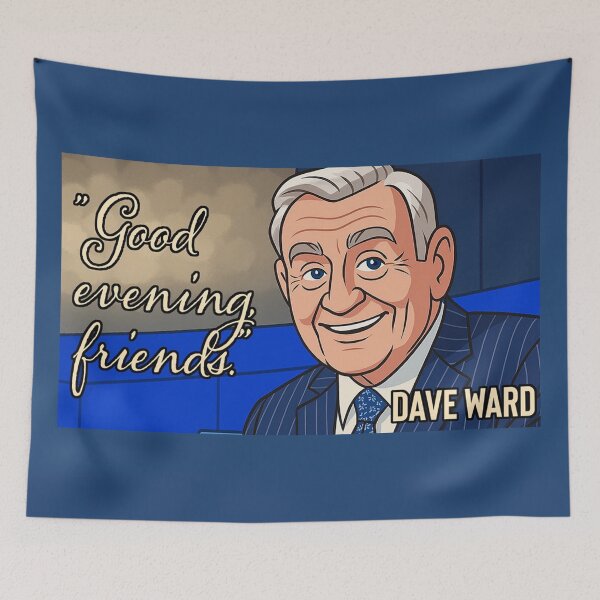 Item preview, Dave Ward, Good Evening, Friends designed and sold by topstorycreative.