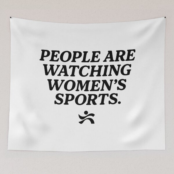 Item preview, People are watching women's sports watches sport lovers designed and sold by SkeletonsDanger.