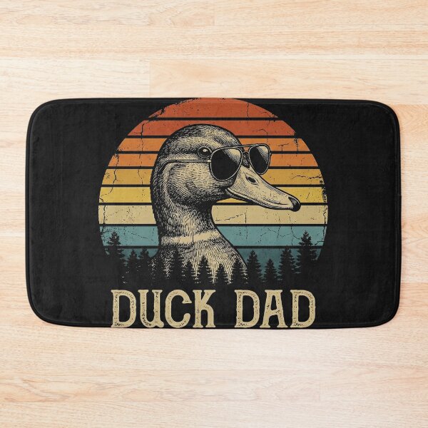 Item preview, Cool Duck Dad Retro Vintage Sunset Aviator Sunglasses designed and sold by AdyKurniawan.