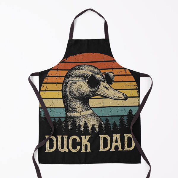 Item preview, Cool Duck Dad Retro Vintage Sunset Aviator Sunglasses designed and sold by AdyKurniawan.