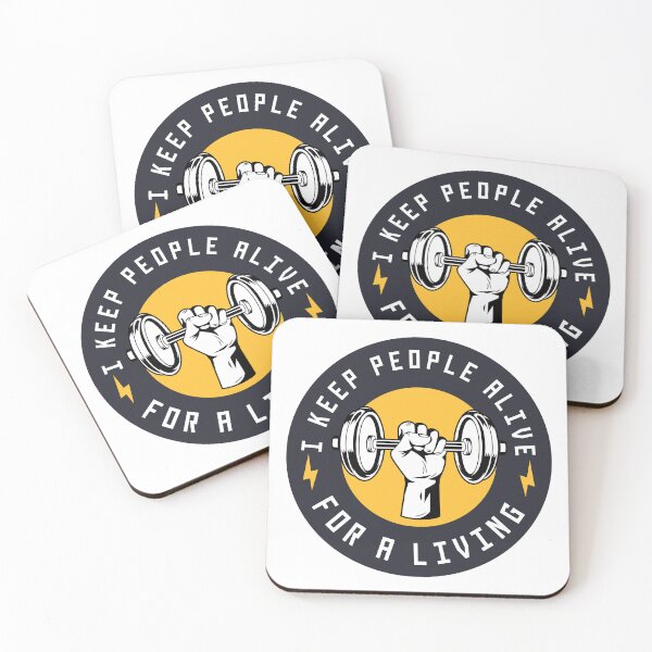 Item preview, I Keep People Alive for a Living designed and sold by Common Mood.