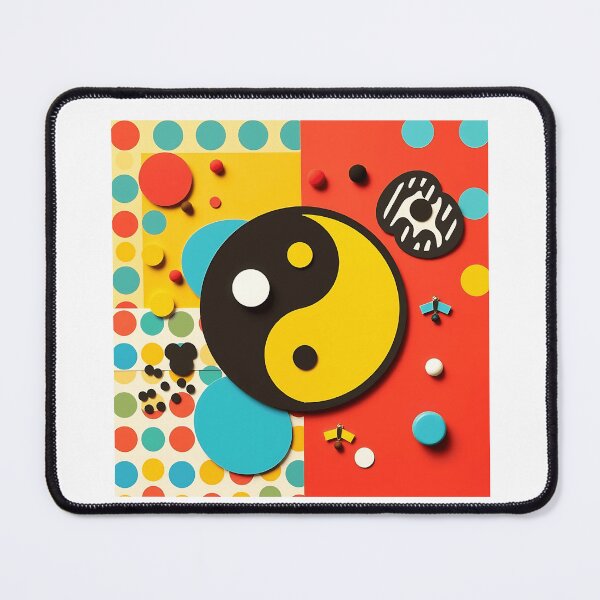 Item preview, Playful Yin Yang Retro Graphic designed and sold by sharon1210.