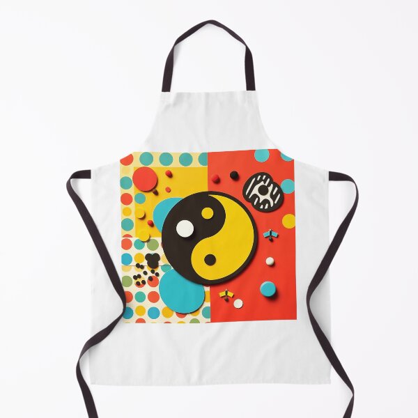 Item preview, Playful Yin Yang Retro Graphic designed and sold by sharon1210.