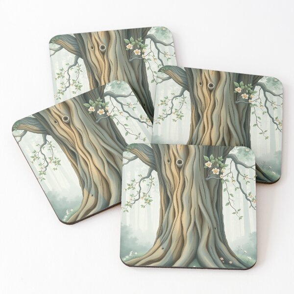 Item preview, Majestic Tree Trunk in Pastel Watercolor designed and sold by sharon1210.