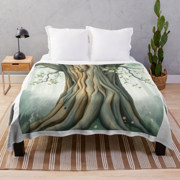 Item preview, Majestic Tree Trunk in Pastel Watercolor designed and sold by sharon1210.