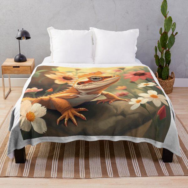 Item preview, Impressionistic Lizard Meme Art designed and sold by sharon1210.