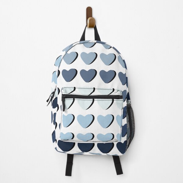 Item preview, Blue Candy Hearts Pattern Love Aesthetic Design designed and sold by BernArts.