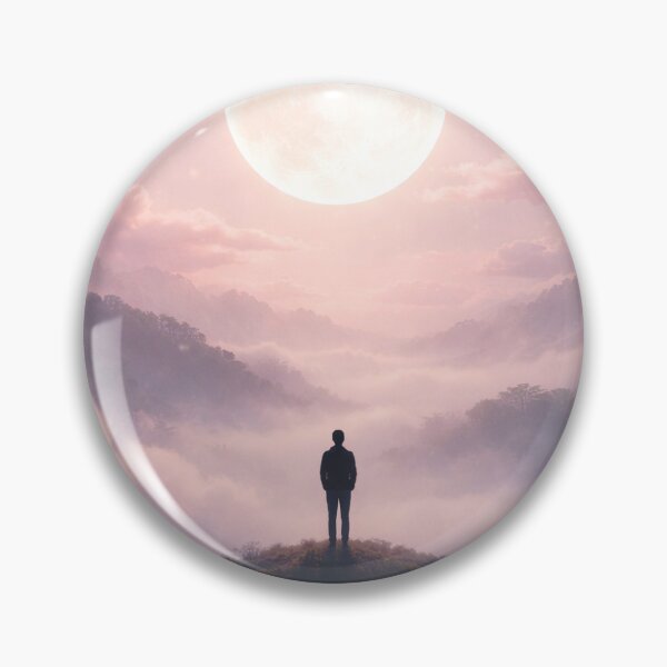 Item preview, Dreamy Surreal Wall Art, Emotional Fantasy Landscape, Calm Modern Printable designed and sold by GWVisuals.